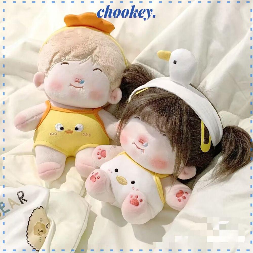 CHOOKEY Bộ Quần Áo Búp Bê Hình Chú Ngỗng Dễ Thương Xinh Xắn
