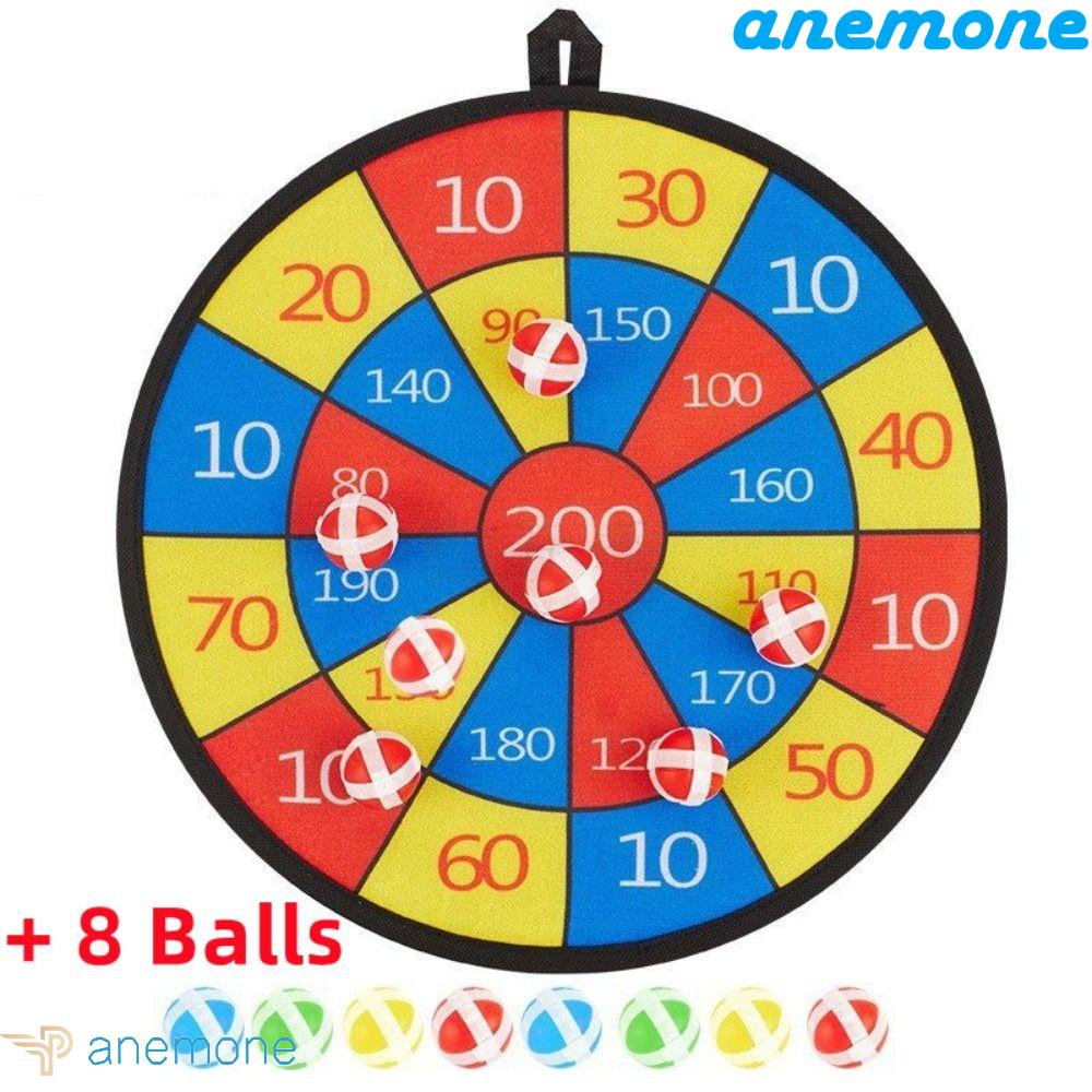 ANEMONE Đồ Chơi Phi Tiêu Dính Kèm Bóng Dính Vui Nhộn Cho Bé