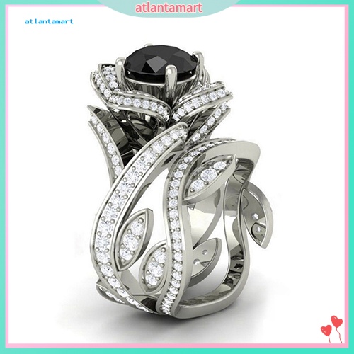 Túi Đựng Đồ Dùng Cao Cấp Tiện Dụng| Nhẫn Đeo Khớp Ngón Tay Hình Hoa Lá Đính Đá Zircon Trong Suốt Lấp Lánh Cho Nữ