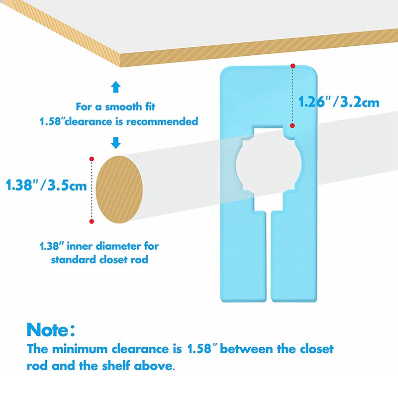 Set 30 Móc Treo Quần Áo 6 Màu Hình Chữ Nhật Có Thể Tái Sử Dụng