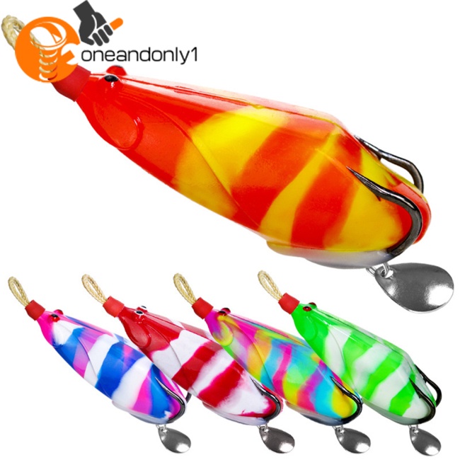 Mồi Giả Nhử Cá Hình Ếch 7Cm 14G Bằng Nhựa Kèm Móc Câu