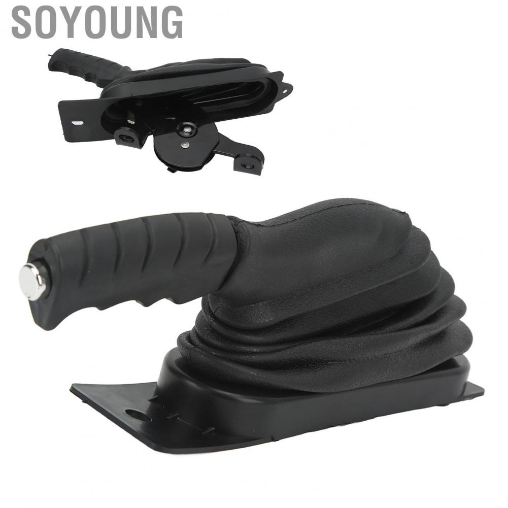 Soyoung ATV Handbrake Brake Lever Ergonomic Design Universal Rustproof Parking Handle Comfortable Grip for Stable