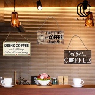 ✥bảng gỗ trang trí quán cà phê độc đáo