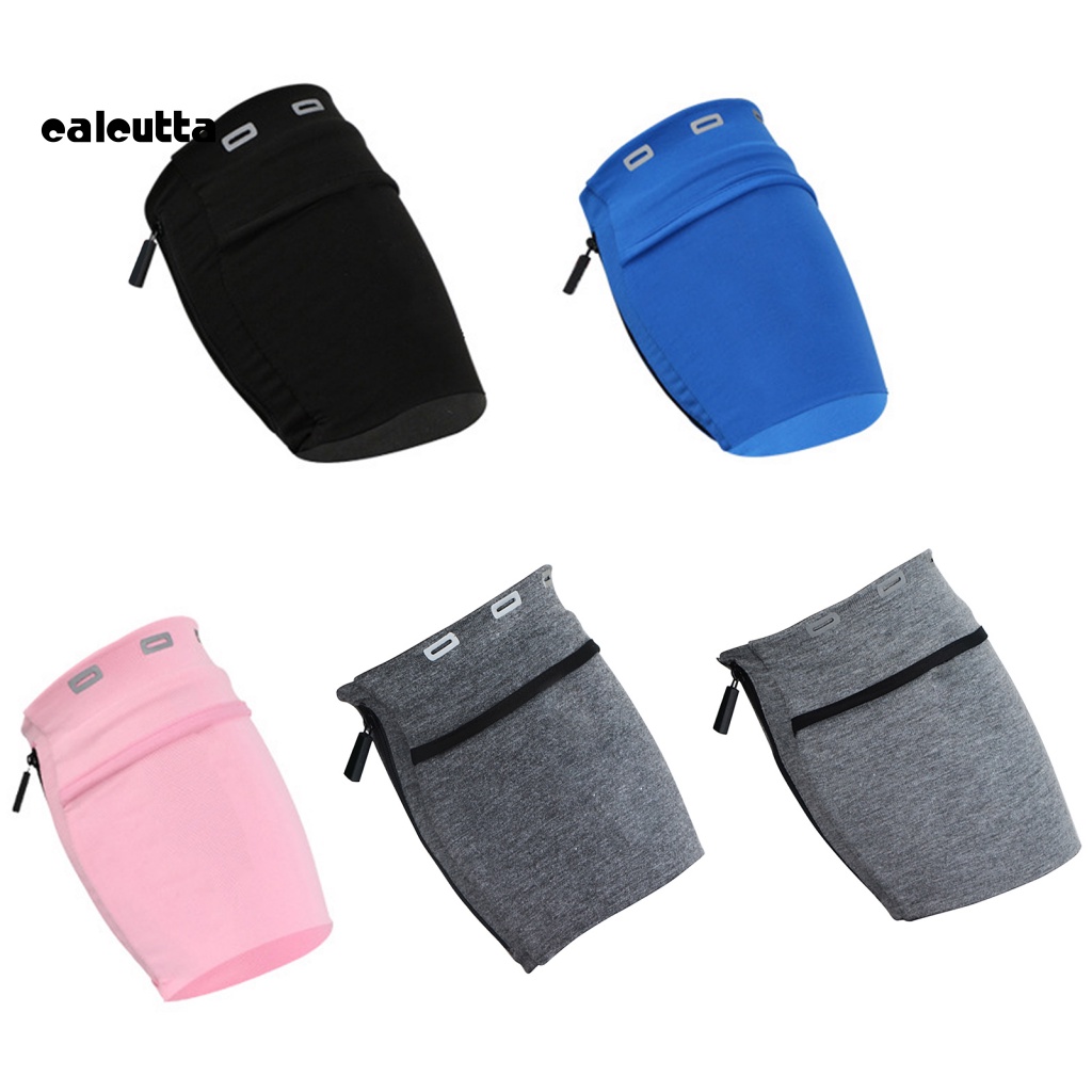 [calcutta] Ví Đựng Tiền Đeo Cổ Tay Bằng Polyester Mềm Mại Nhỏ Gọn Dành Cho Chạy Bộ
