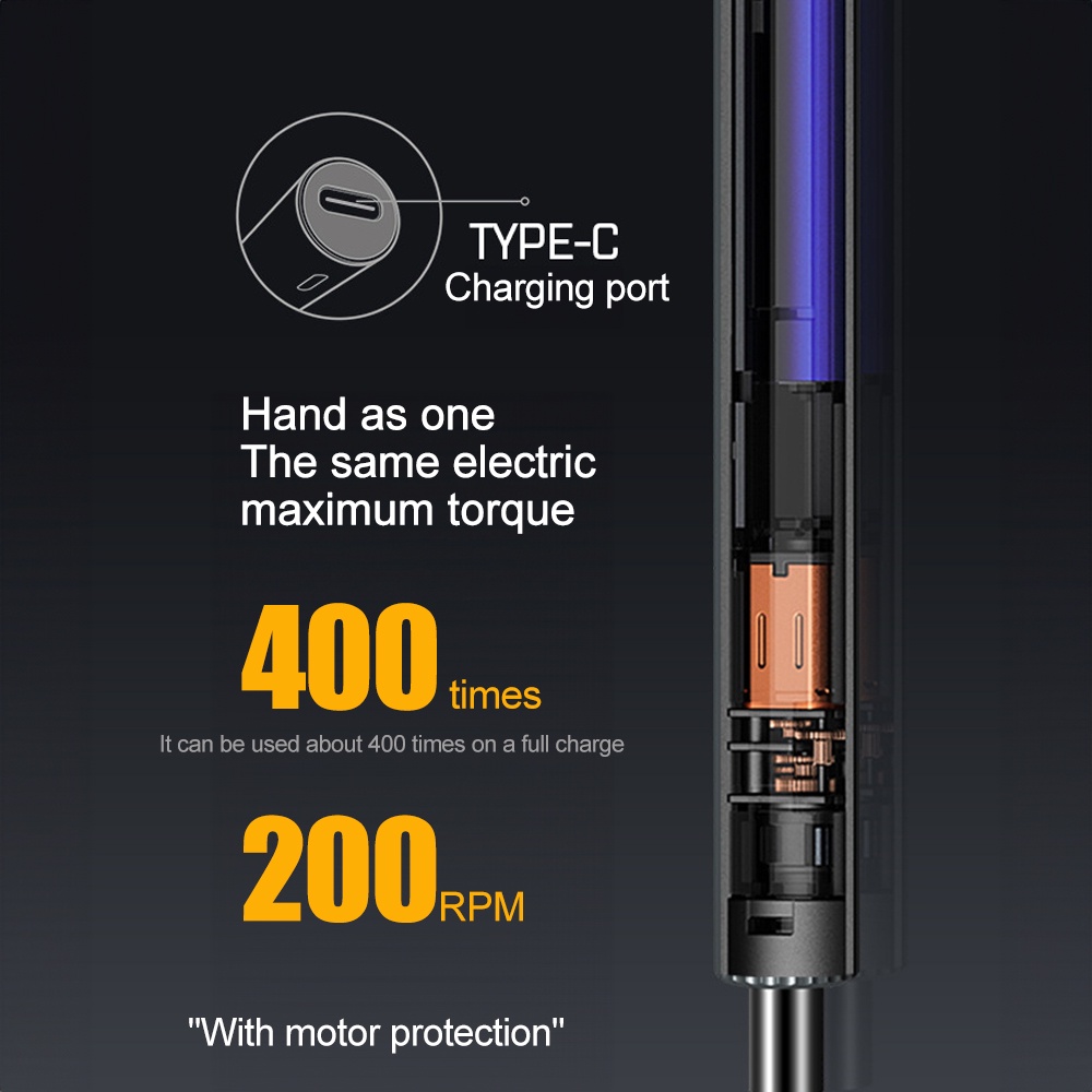 Bộ Tua Vít Điện Tử Tự Động 58 Trong 1 ZIQQUCU Có Đèn Led Chuyên Dụng Sửa Chữa Điện Thoại Laptop Đồng Hồ