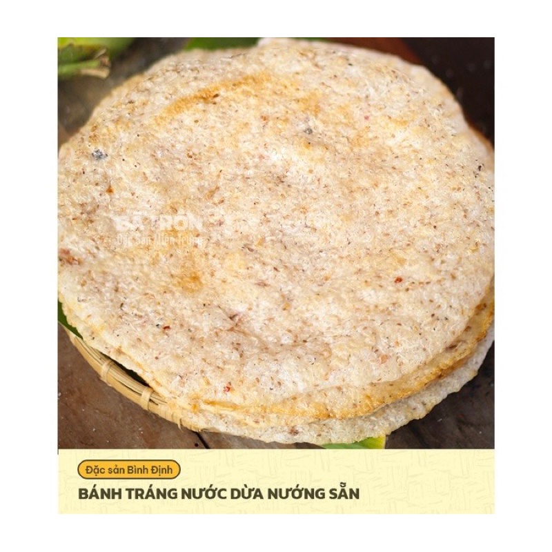 Bánh Tráng Nước Dừa Bình Định,Bánh Đa Dừa Loại Đặc Biệt Thơm Béo  Bách Hóa Đô Sài Gòn