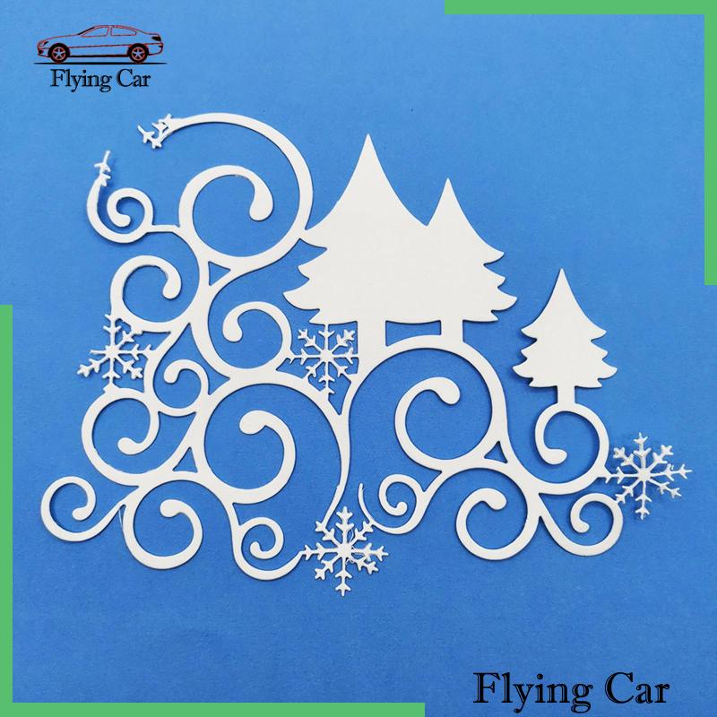 Khuôn Cắt Giấy Kim Loại Trang Trí Chủ Đề Giáng Sinh