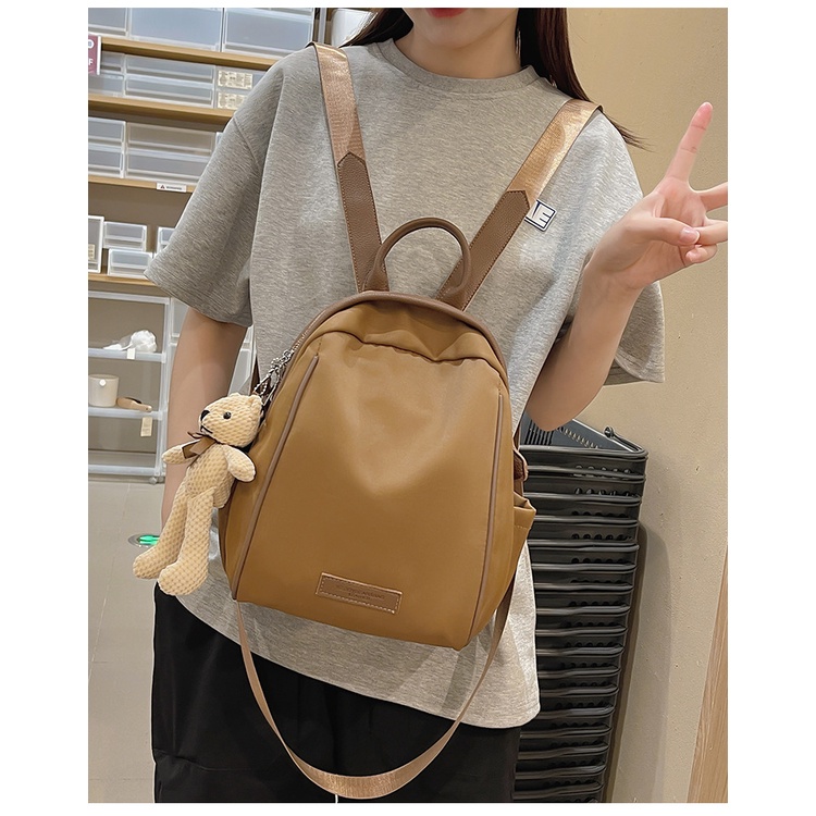 SOLO Solo Balo Nữ cặp đi học balo du lịch balo nữ da  High quality Stylish Trendy Thanh lịch L95S1SD 37Z230911