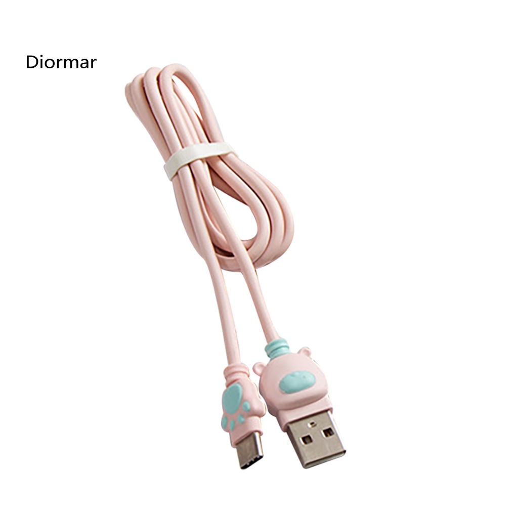 Dây Cáp Sạc Nhanh 21A Loại C Kiểu Dáng Hoạt Hình Dễ Thương Dành Cho Điện Thoại Di Động