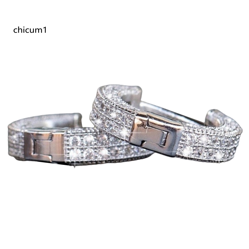 Bông Tai Đính Đá Toàn Diện Thời Trang Dành Cho Nữ