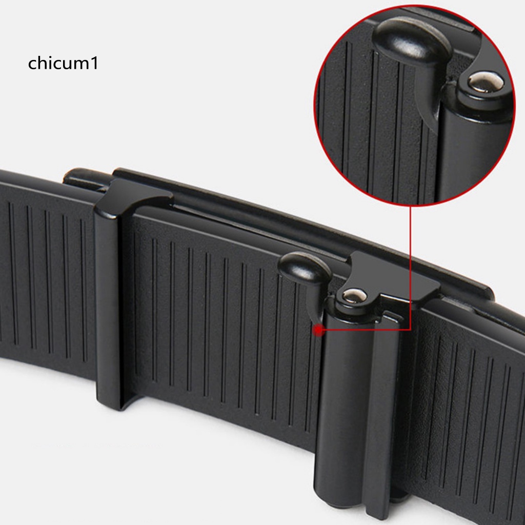 Thắt Lưng Giả Da Khóa Tự Động Đa Năng Dành Cho Nam