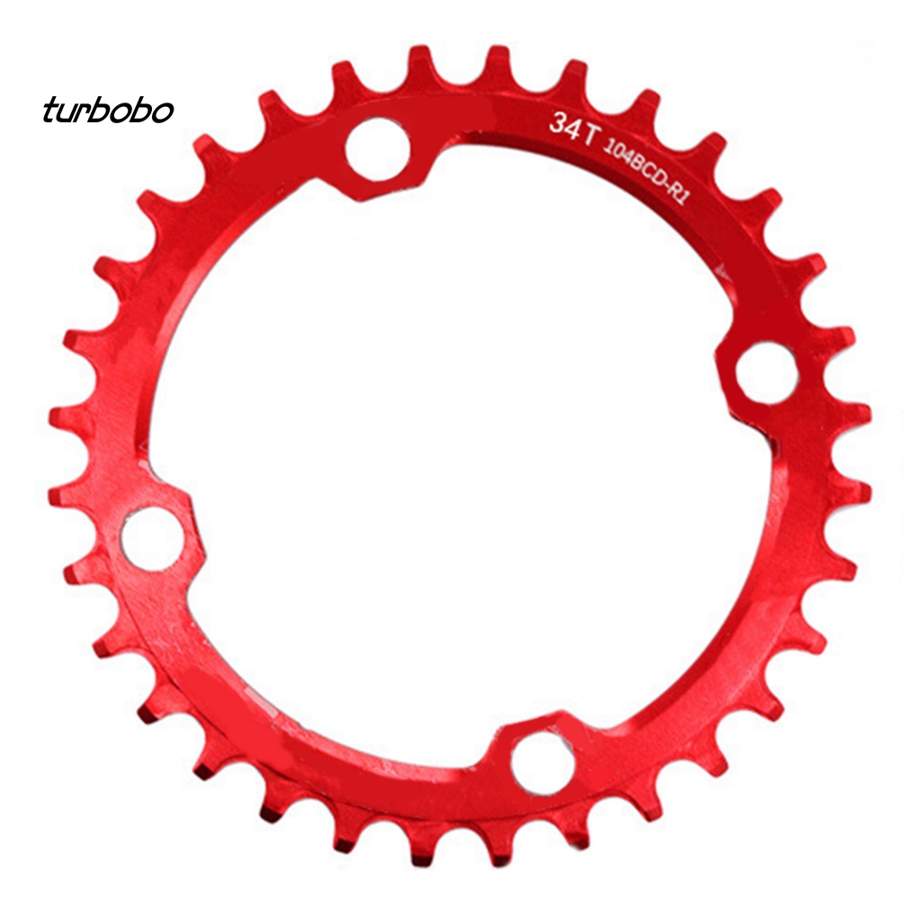 Turbobobo Đĩa Xích Cao Cấp Cho Xe Đạp 32T / 34T / 36T / 38T 104BCD MTB