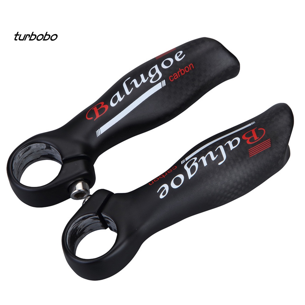1 Cặp Còi Sợi Carbon Gắn Tay Lái Xe Đạp Chống Mài Mòn