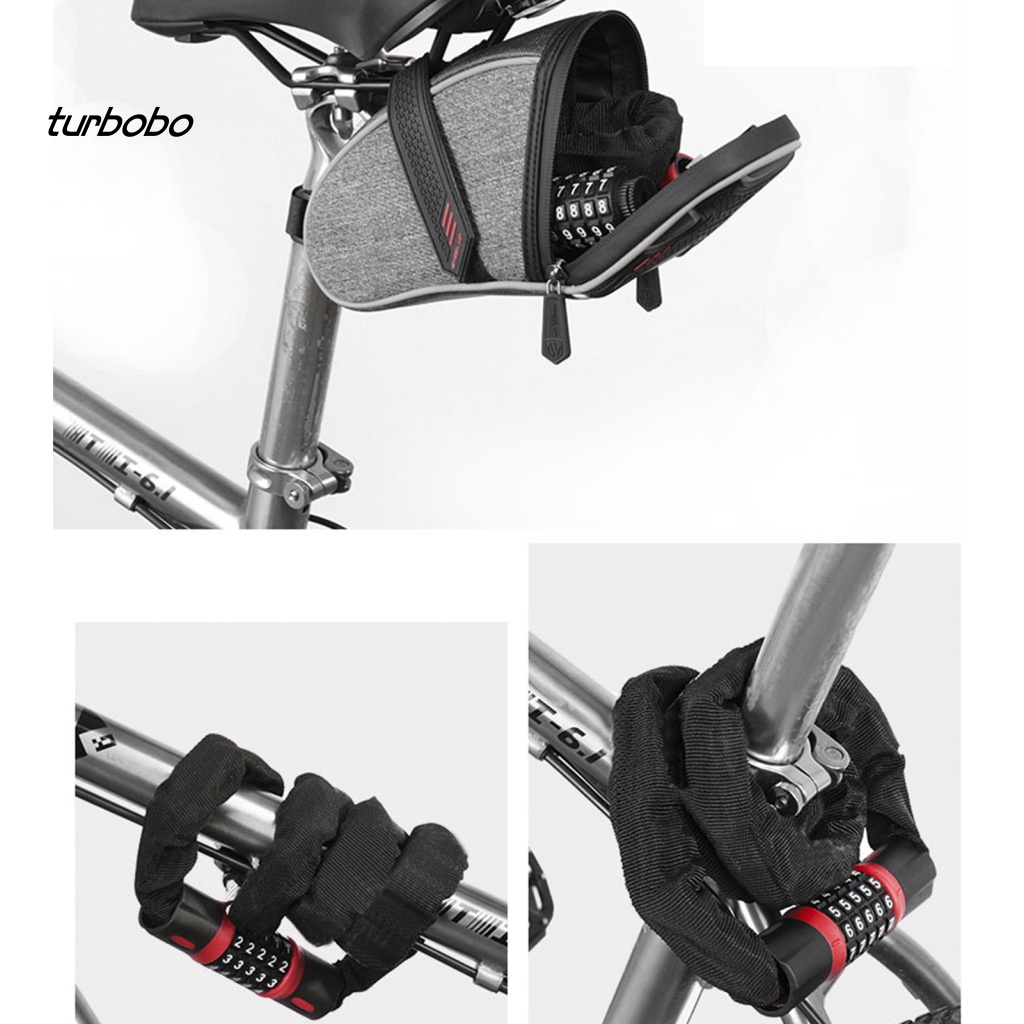 Khóa Xích Xe Đạp 5 Chữ Số 60 / 90 / 120 / 150cm