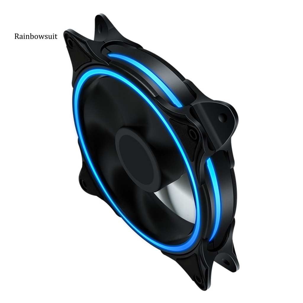 Quạt Tản Nhiệt Làm Mát Có Đèn LED Nhiều Màu 120mm Cho Máy Tính