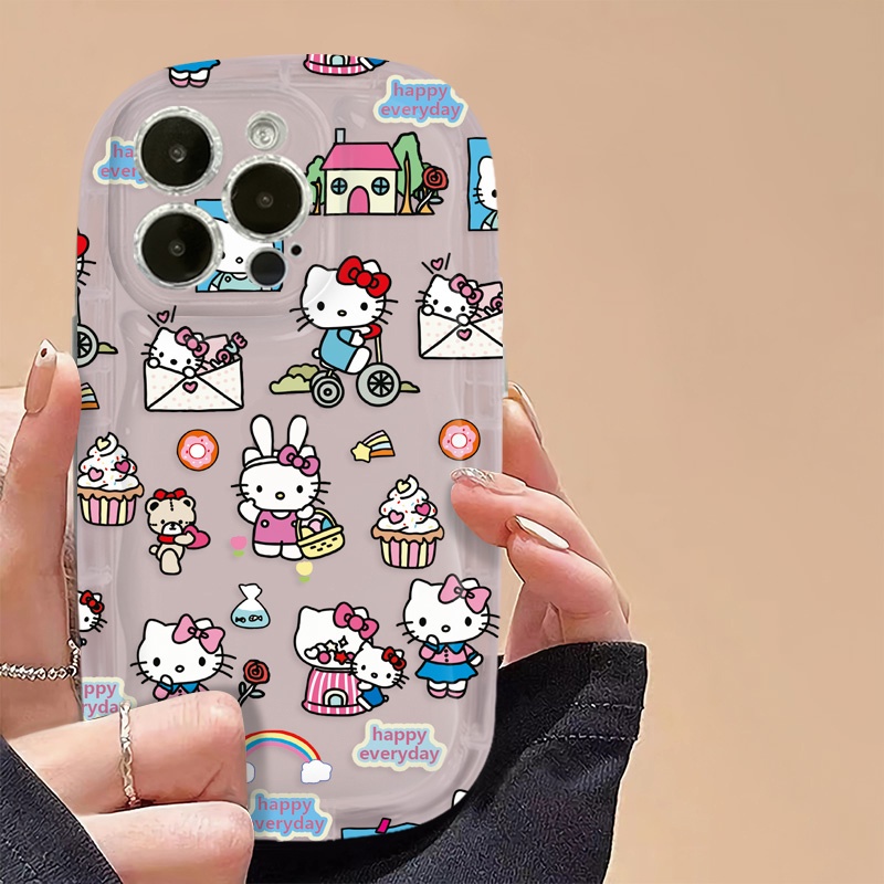 Ốp Điện Thoại Silicon TPU Mềm Trong Suốt Chống Sốc In Hình Thỏ Dễ Thương Cho IPhone 11 14 13 12 Pro XS Max X XR 7 + 8 Plus