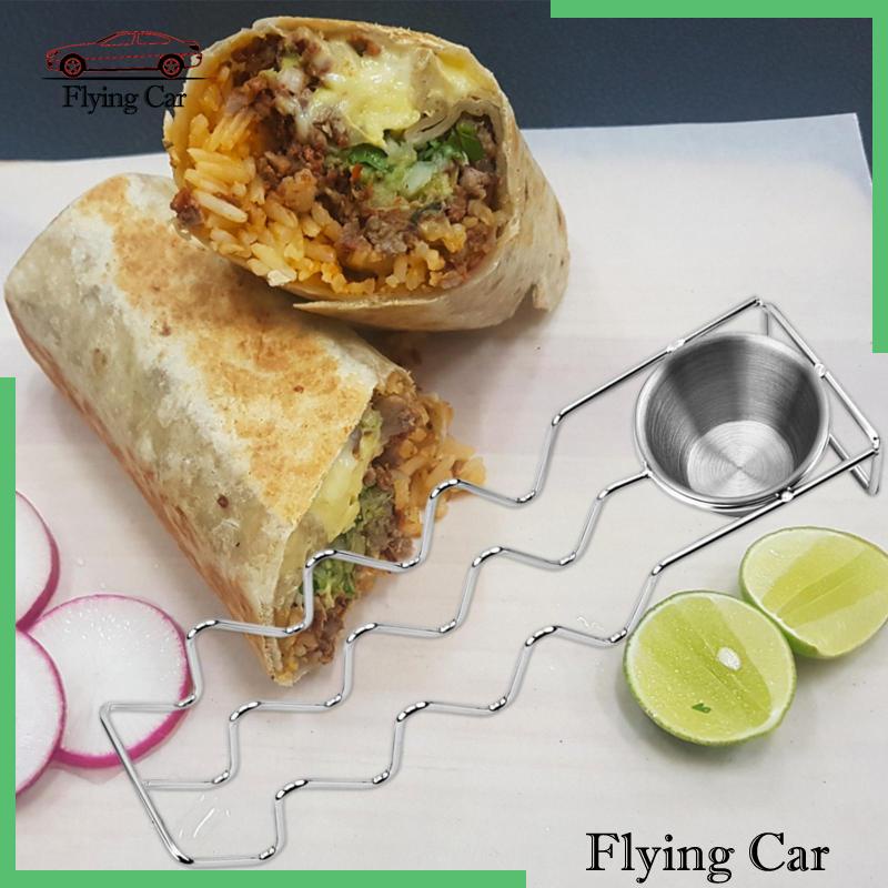 Giá Đỡ Bánh Taco / Taco / Vỏ Bánh Taco Kiểu Mexico Tiện Dụng Cho Nhà Hàng