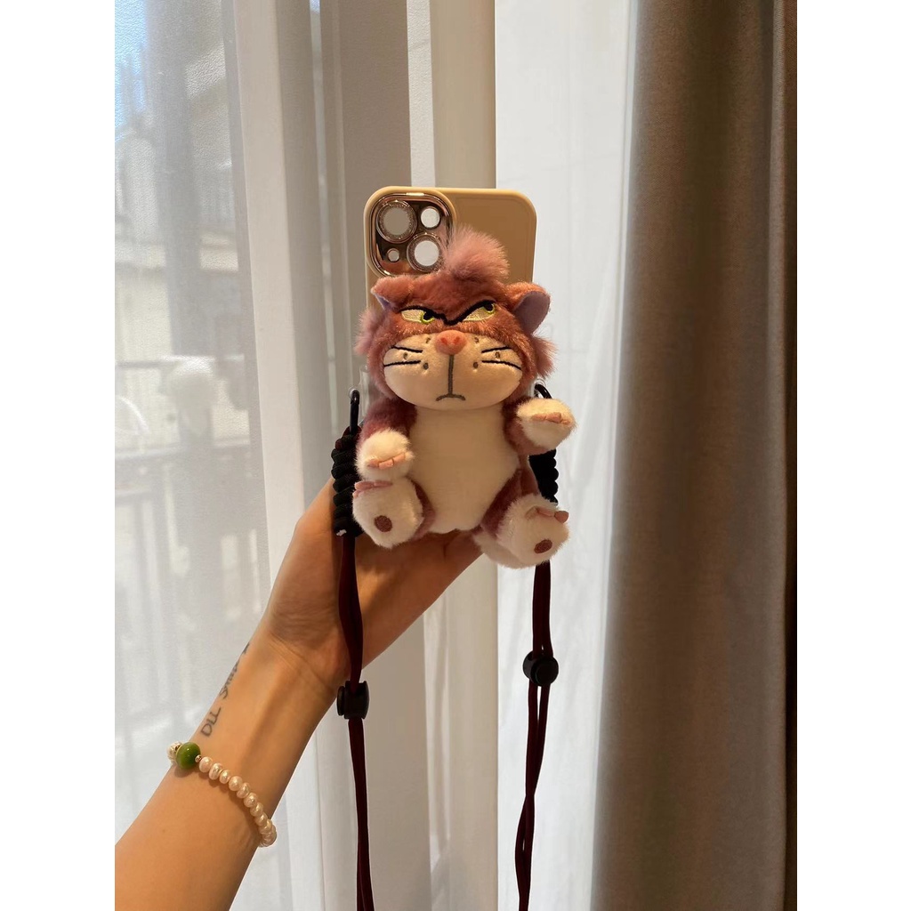 Kẹp Gắn Điện Thoại Di Động Hình Búp Bê Hoạt Hình Nhiều Màu Sắc