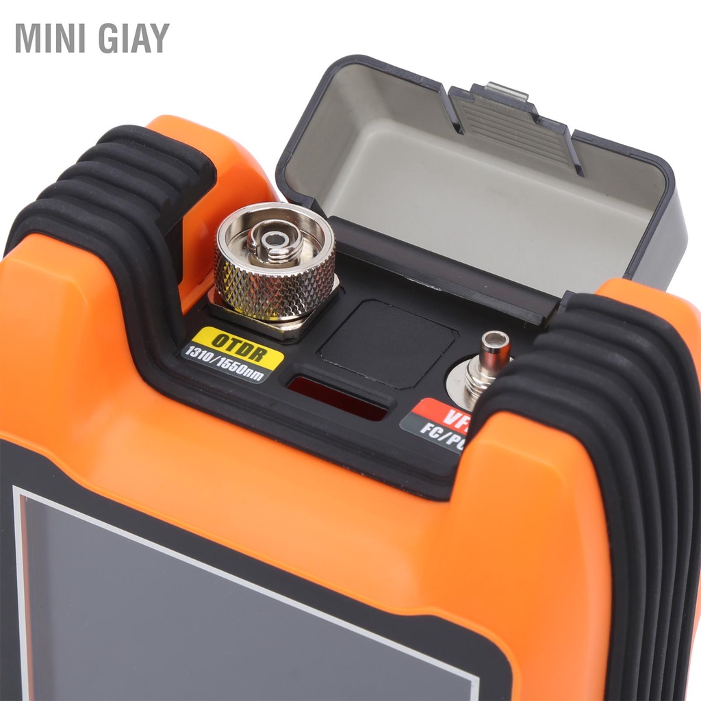 Mini Giay Máy đo phản xạ miền thời gian quang học OTDR VFL1mW 100km 28dB/26dB 1310±20mm/1550±20mm AC100‑240V