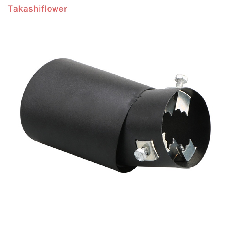 [TakashiflowerV] Ống Xả Xe Hơi Hình Tròn Bằng Nhôm ALloy 63mm Giảm Thanh Thông Dụng