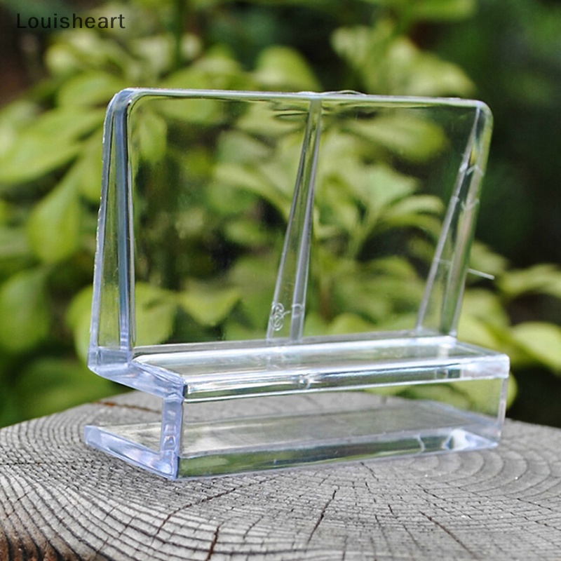 Bộ 4 Kẹp Kính Bể Cá Bằng Nhựa Trong Suốt 6 / 8mm TFG