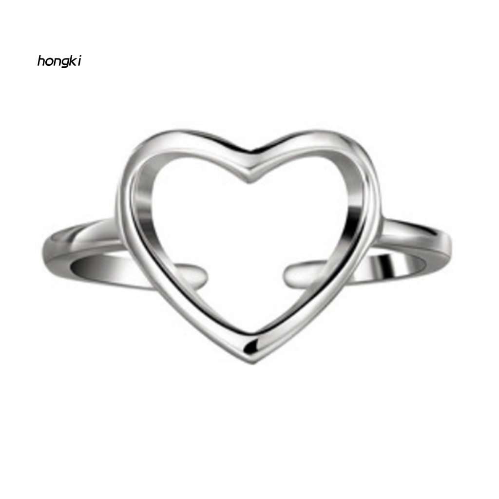 Nhẫn Hở Bằng Hợp Kim Chống Mòn Điều Chỉnh Được Thời Trang Cho Nữ