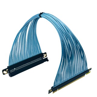 Xt-xinte silver-plated cable pcie 4.0 x16 gpu graphics card extension cable pci-e 4.0 12pin for ai server for 3090 graphics card