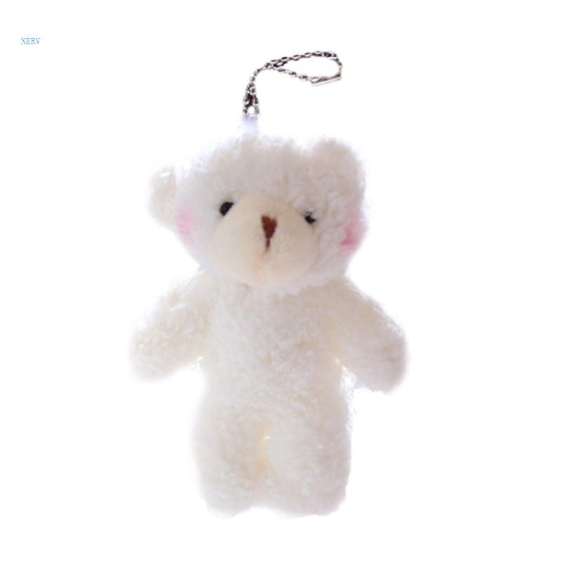 Móc Chìa Khóa / Điện Thoại Hình Gấu Nhồi Bông Dễ Thương