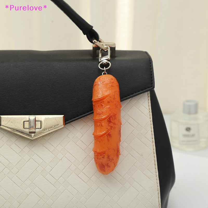 Móc Khóa Hình Hot Dog Ngộ Nghĩnh Dễ Thương Mới