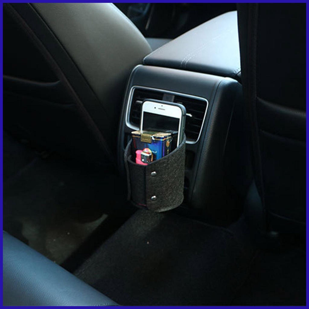 Túi Đựng Đồ Gắn Lỗ Thông Gió Xe Hơi Kích Thước 12cm * 8cm * 3cm