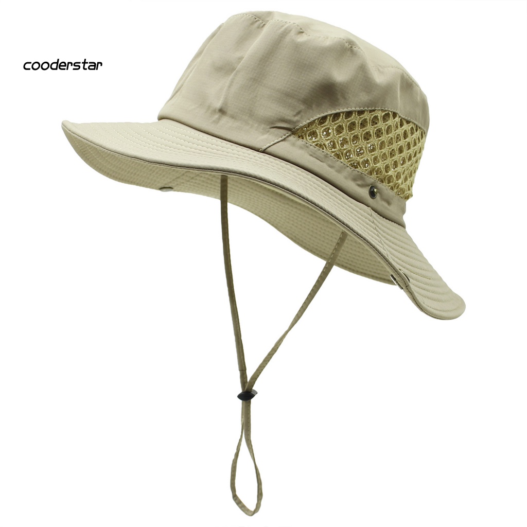 Mũ Tai Bèo Rộng Vành Chất Liệu Cotton Có Thể Gấp Gọn Dùng Khi Đi Leo Núi / Câu Cá Trẻ Trung