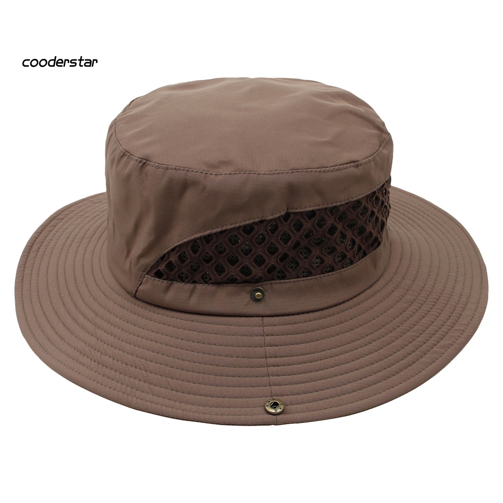 Mũ Tai Bèo Rộng Vành Chất Liệu Cotton Có Thể Gấp Gọn Dùng Khi Đi Leo Núi / Câu Cá Trẻ Trung