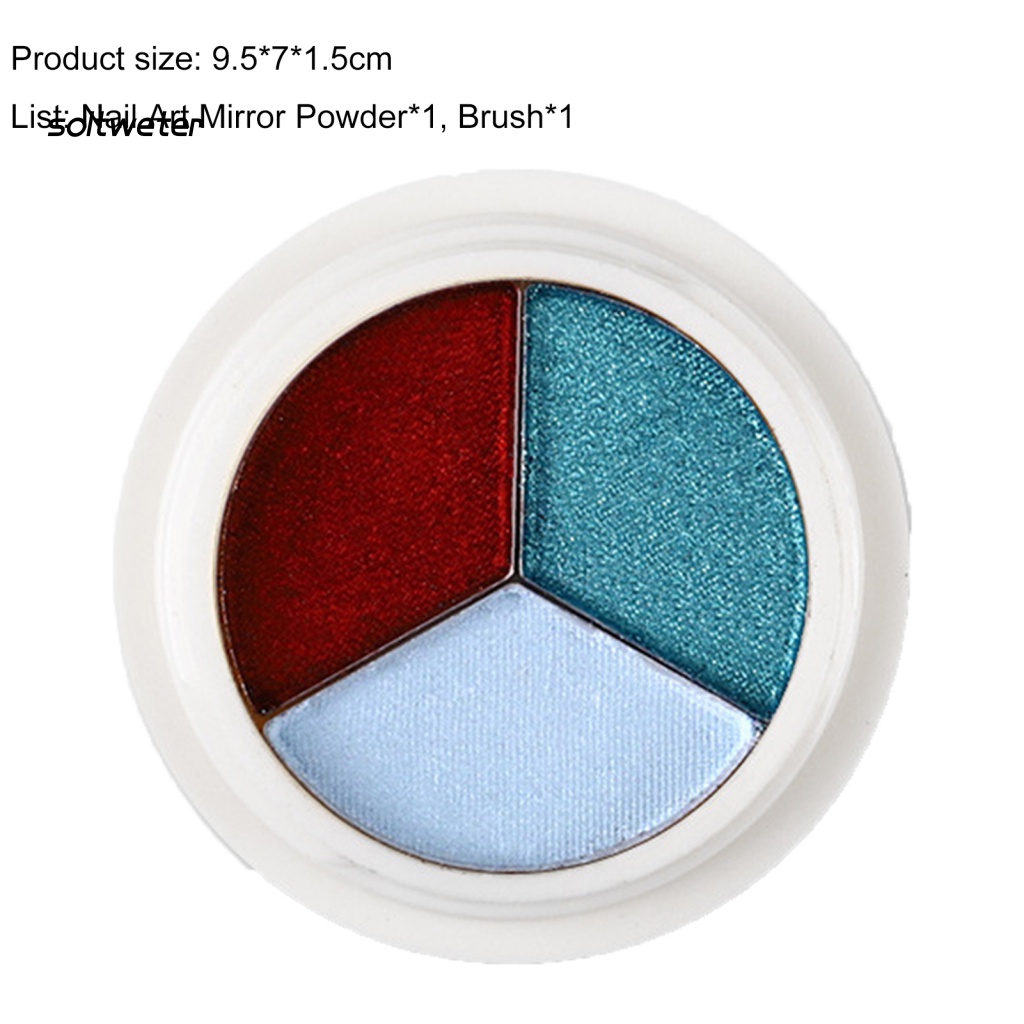 Bột Tráng Gương Trang Trí Móng Tay Tạo Hiệu Ứng Lấp Lánh