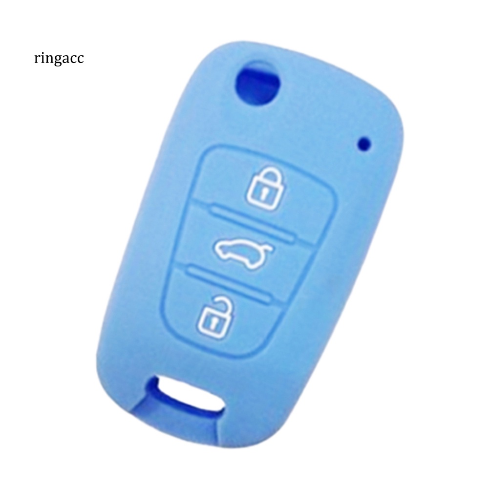 Vỏ Chìa Khóa Điều Khiển Từ Xa 3 Nút Cho Xe Kia Hyundai