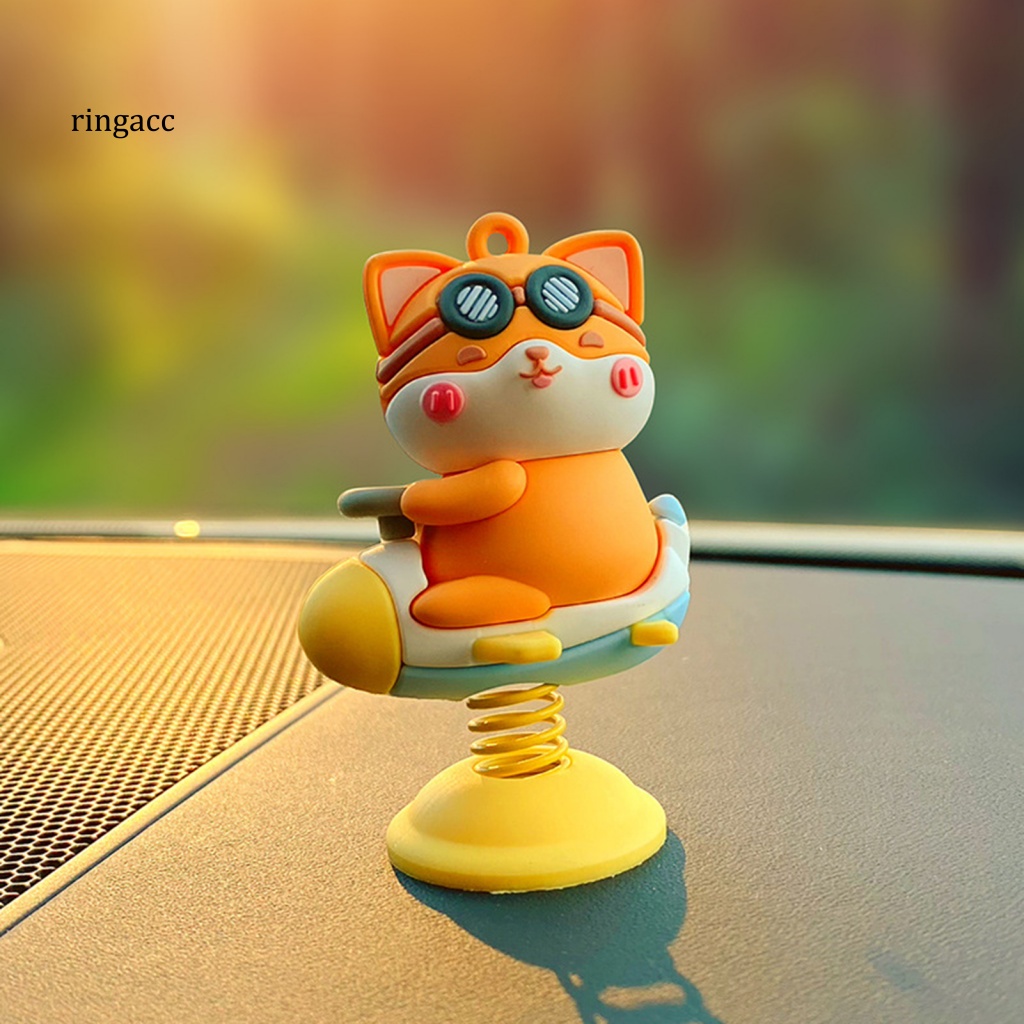 Phụ Kiện Trang Trí Xe Hơi Hình Động Vật Hoạt Hình Dễ Lắc