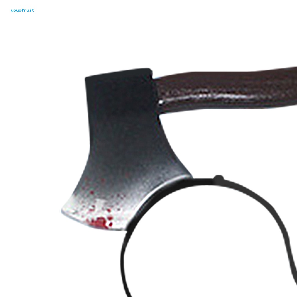 Băng Đô Cài Tóc Hình Dao Nhựa Co Giãn Vui Nhộn