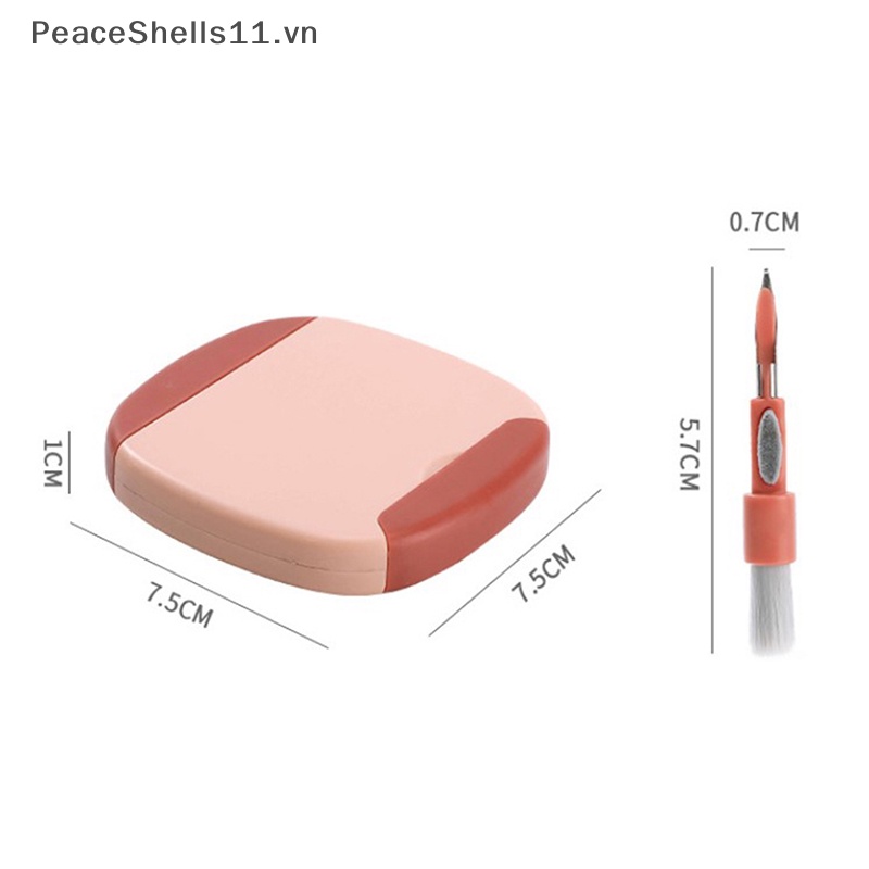 Bộ Cọ Làm Sạch Tai Nghe / Giá Đỡ Điện Thoại / Máy Tính Bảng / Laptop 3 Trong 1 PeaceShells al