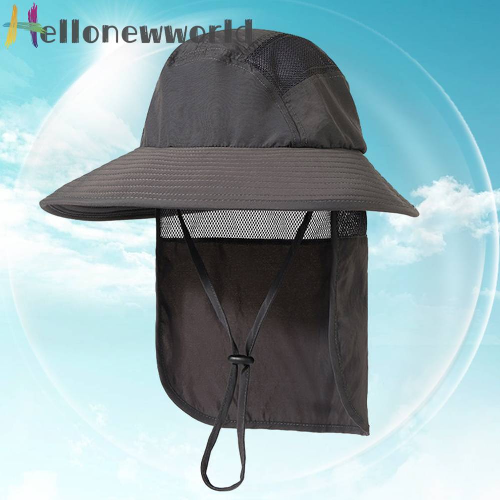 Mũ Boonie Thoáng Khí Chống Nắng Có Màn Che Dùng Khi Chạy Bộ Leo Núi Sự Bảo