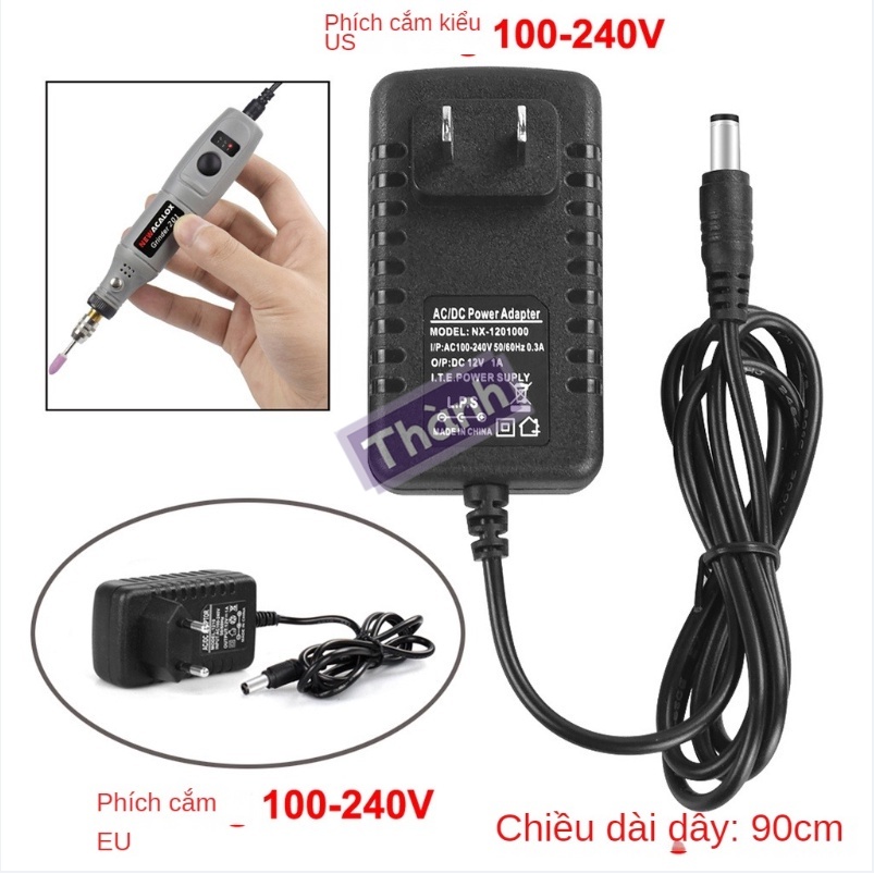 Hàng giao ngay máy khoan mini máy mài điện mini bộ máy mài mini công cụ đánh bóng phay đa chức năng công