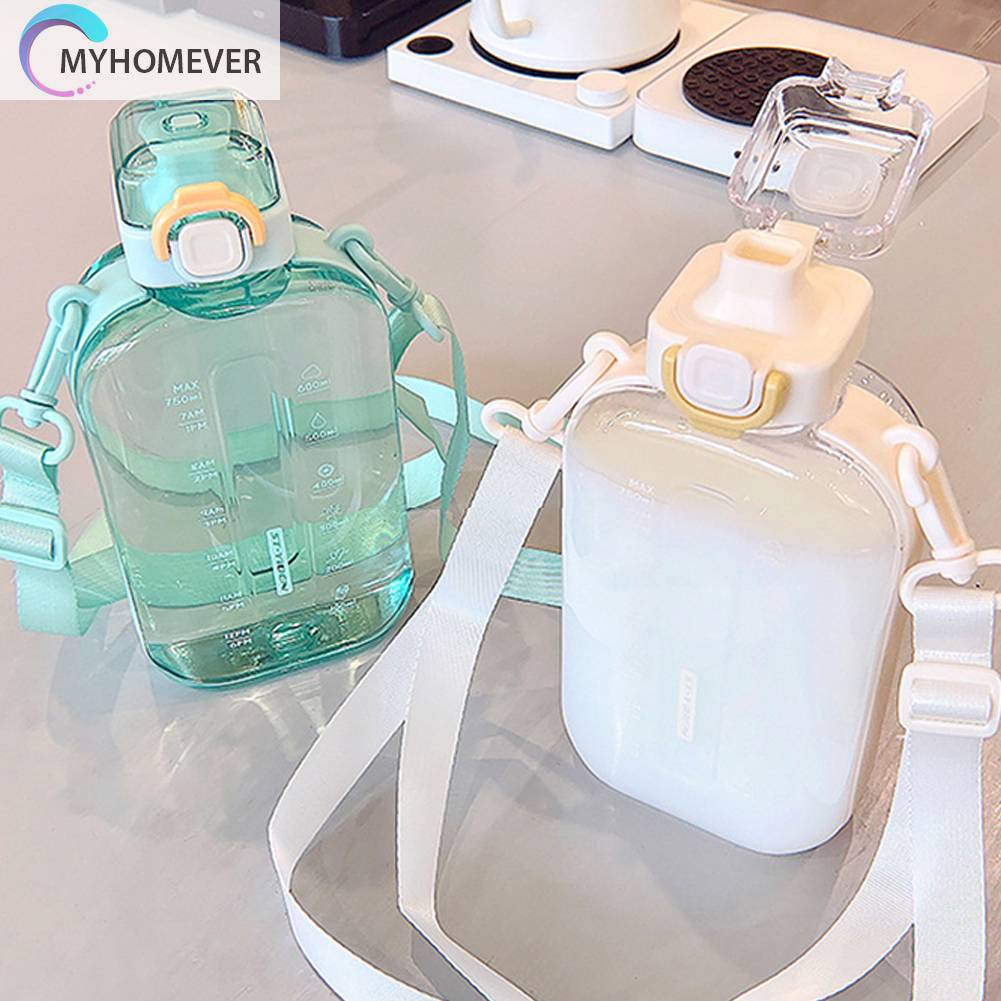 Bình Nước Trong Suốt 750ML Có Thể Điều Chỉnh Kích Cỡ