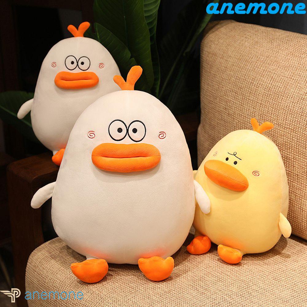 ANEMONE Thú Nhồi Bông Hình Chú Vịt Hoạt Hình 30 / 40cm Trang Trí Phòng Bé