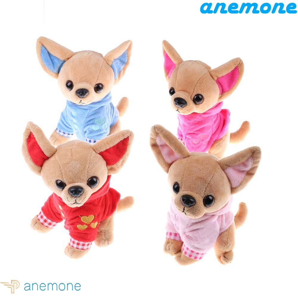 ANEMONE Chó Chihuahua Nhồi Bông Dễ Thương Gồm 4 Màu