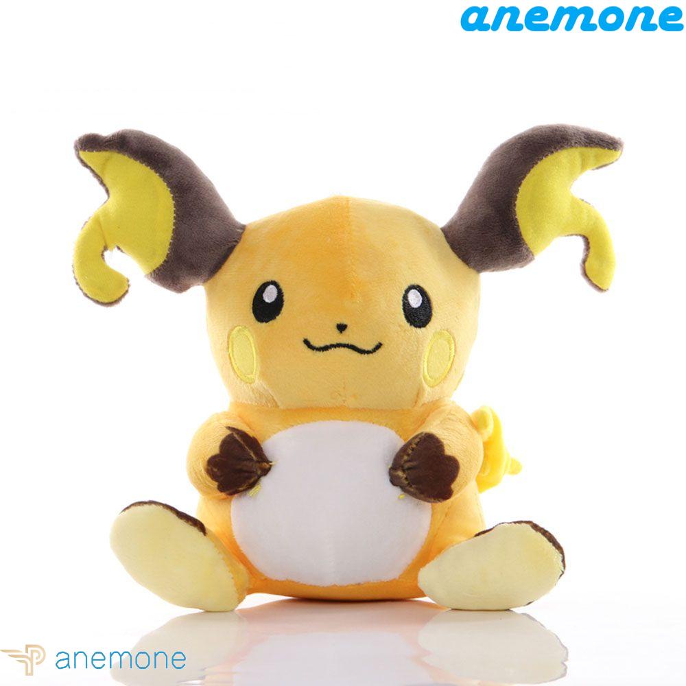 ANEMONE Đồ chơi nhồi bông Hoạt Hình Raichu Kích Thước 20cm