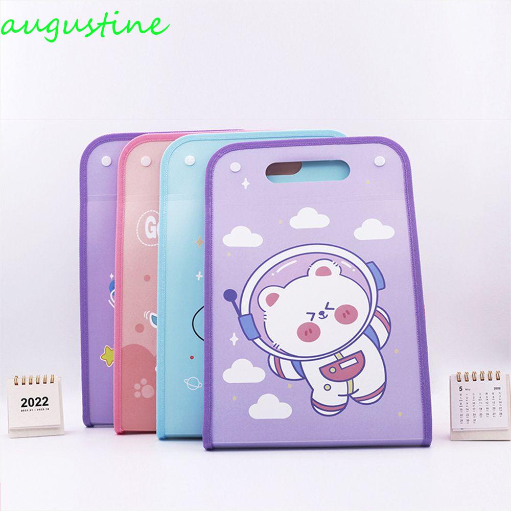 AUGUSTINE Túi Đựng Tài Liệu Khổ A4 Sức Chứa Lớn Tiện Dụng