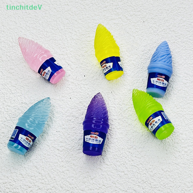 Set 10 Đồ trang trí Que Kem Mini Bằng Resin Dạ Quang Trang Trí Tiểu Cảnh