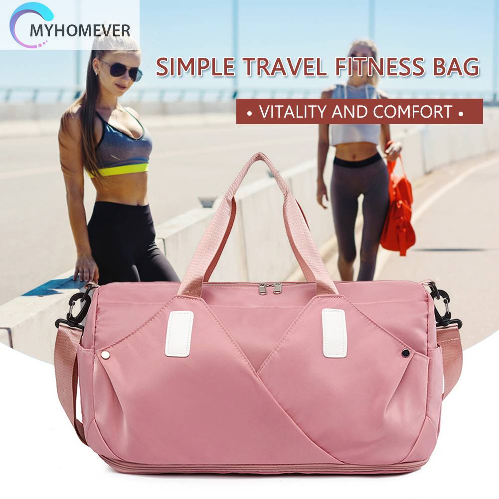 Túi Đựng Đồ Tập Thể Thao Sức Chứa Lớn Chia Ngăn Khô / Ướt Tiện Dụng Cho Nam Và