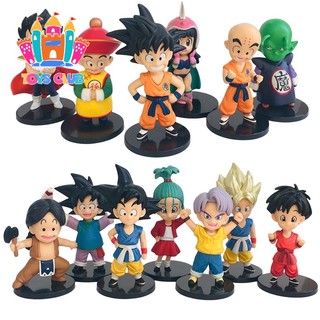 Mô hình Nhân vật Dragon Ball - Set Mô Hình Figure Nhân Vật Chibi Trong Phim viên ngọc rồng
