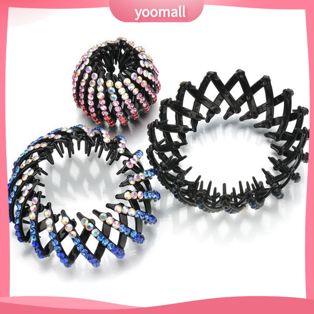 Băng Đô Cài Tóc Hình Tổ Chim Chống Trượt Linh Hoạt