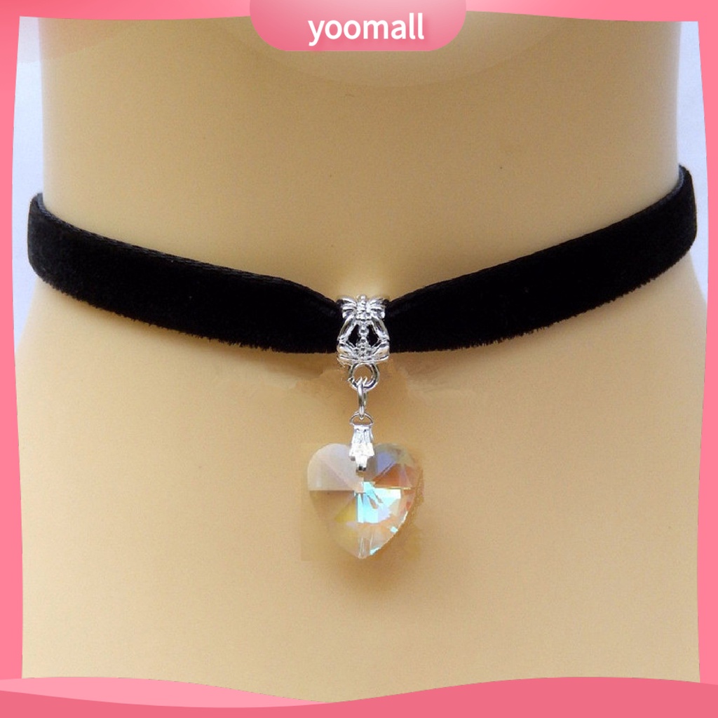 Vòng Cổ Choker Giả Da Phong Cách Gothic Thời Trang Cho Nữ