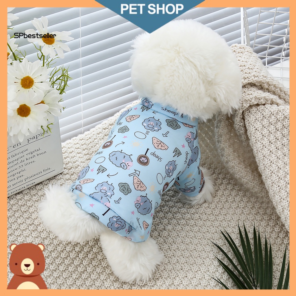 Áo Hoodie Dày Dặn Thoải Mái Hai Ống Cho Thú Cưng
